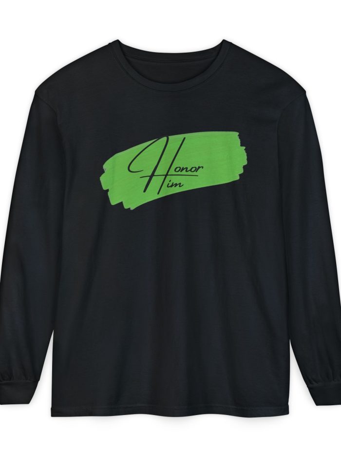 BLACK LONG SLEEVE HONOR HIM