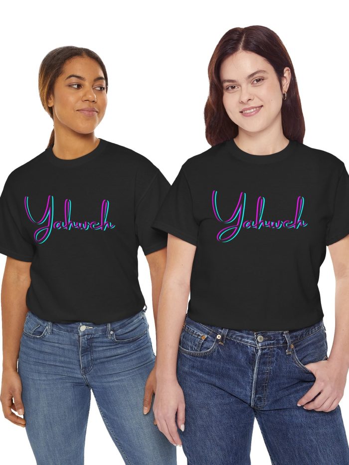 BLACK WOMEN'S SHORT SLEEVE YAHWEH