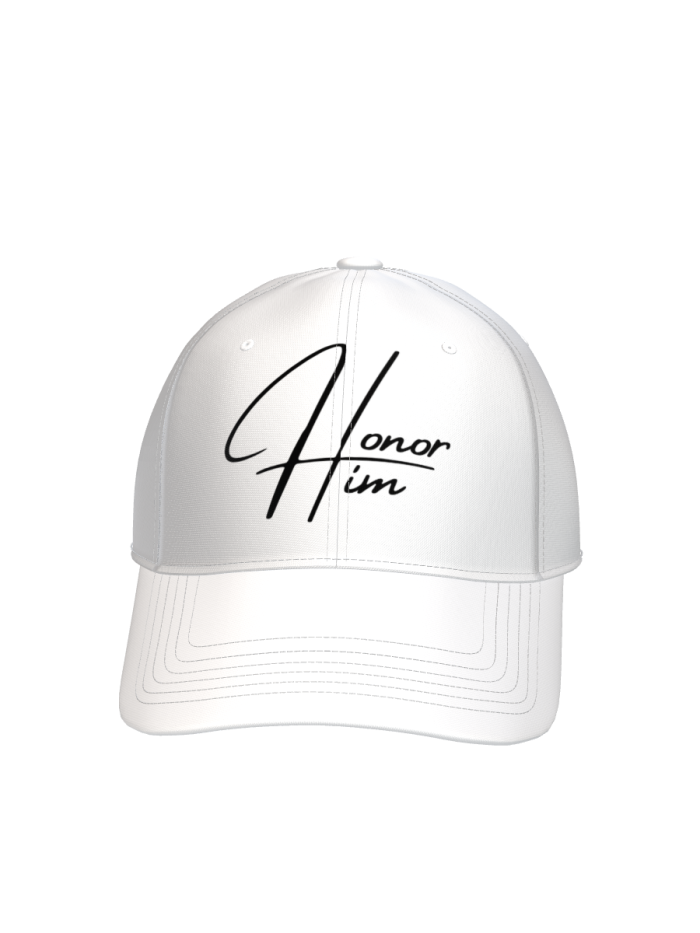WHITE HONOR HIM HAT